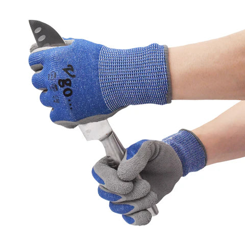 CutGuard ANSI Level 3 Cut-Resistant Latex Work Gloves