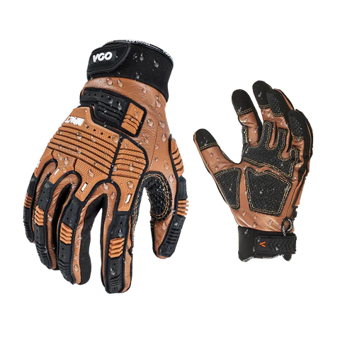 ImpactHide Cow Leather Impact Work Gloves