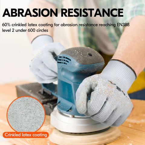 GardenGrip Latex-Coated Work Gloves