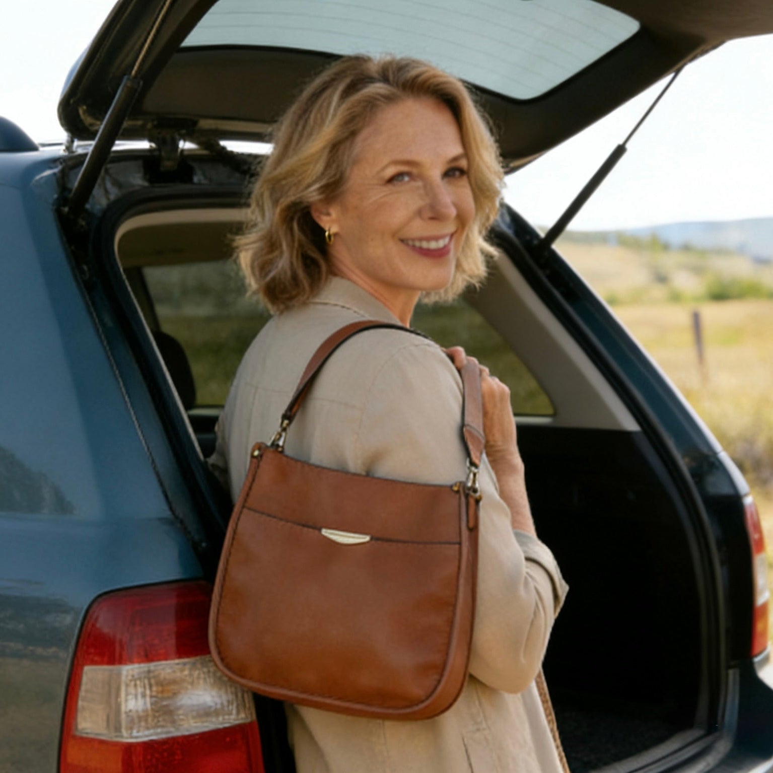 Lockable Crossbody Bag