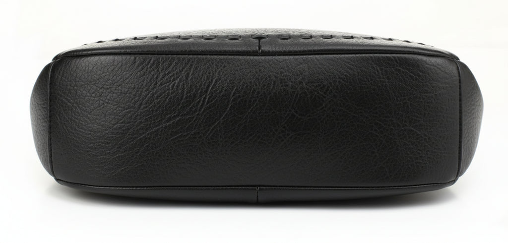 Whipstitch Hobo Shoulder Bag