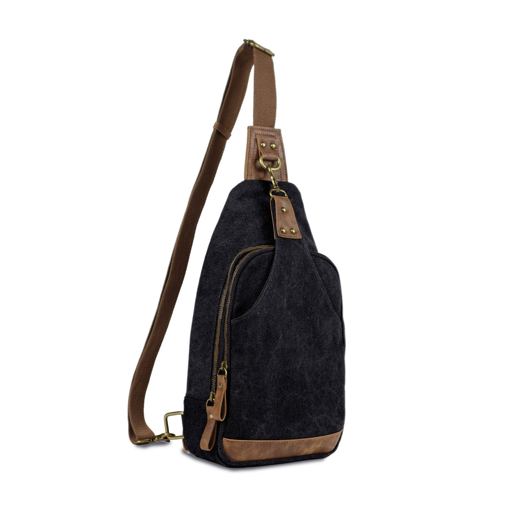 Off Shoulder Backpack Canvas Sling Shoulder Backpack – OliLi Gear